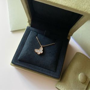 Van Cleef and Arpels Sweet Alhambra Butterfly Necklace